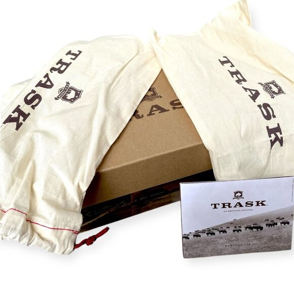 Trask Ali Perf Italian Metallic Suede Loafers NIB - Picture 11 of 14